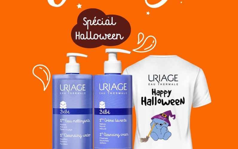 Giveaway 100 Happy Halloween ! Pour remporter 3 lots Uriage avec un